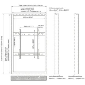 Kiosk für 55 Zoll Display Interaktiv Kiosk Touch Info Terminal, Stele