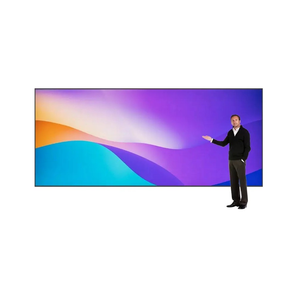 135 Zoll Videowall gerade - gebogen