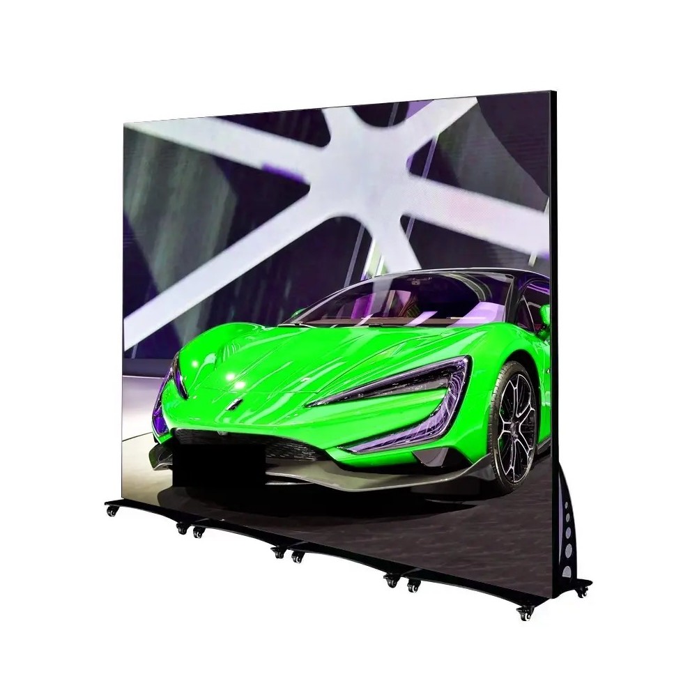 Videowall für Messestand - Großbildschirm für Aufmerksamkeit