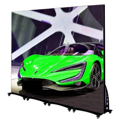 Videowall für Messestand - Großbildschirm für Aufmerksamkeit