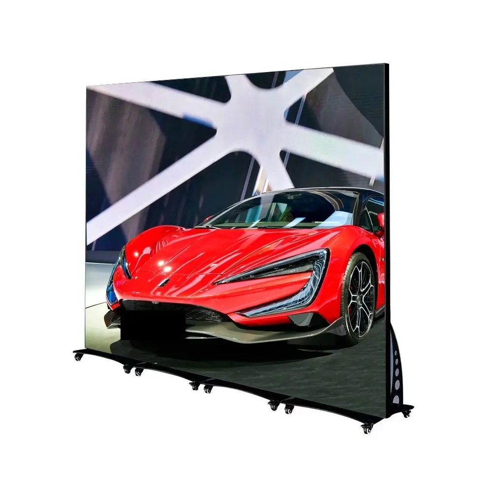 Videowall für Messestand - Großbildschirm für Aufmerksamkeit