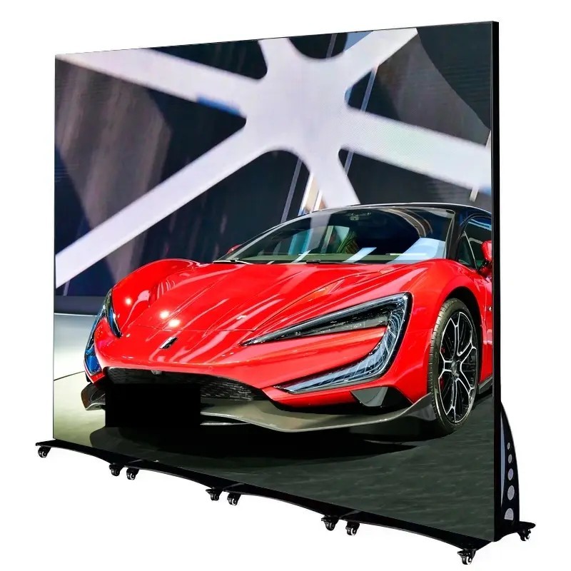 Videowall für Messestand - Großbildschirm für Aufmerksamkeit