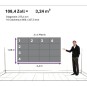 108 Zoll LED Videowall Bildschirm - Fine Pixel P1.25