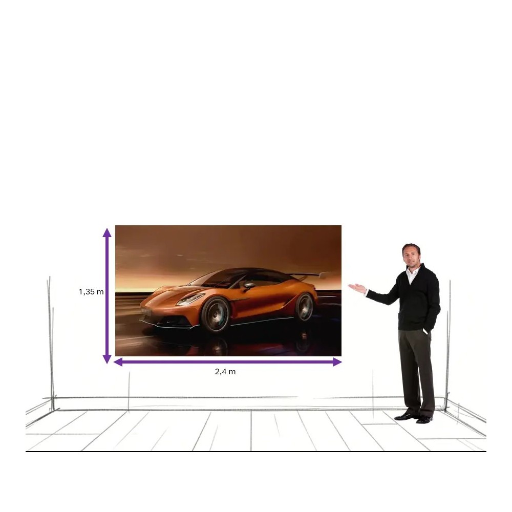 108 Zoll LED Videowall Bildschirm