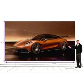 216 Zoll LED Videowall Bildschirm
