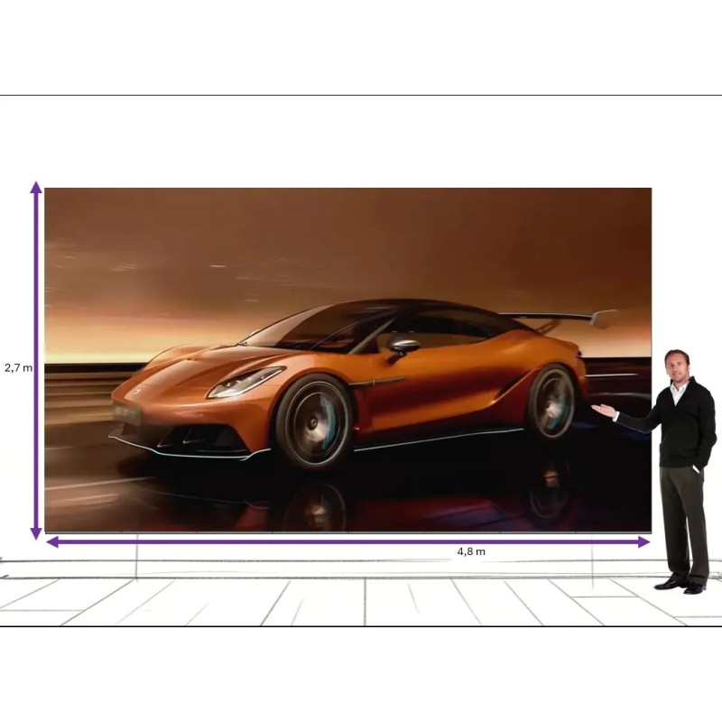 216 Zoll LED Videowall Bildschirm