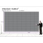 216 Zoll LED Videowall Bildschirm - hervorragende Bildqualität