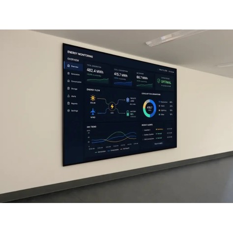 136 Zoll LED Videowall 5qm